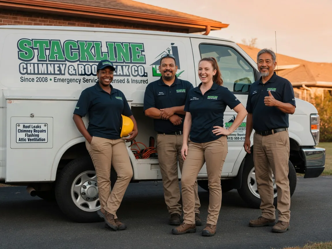 Chimney flashing repair company in Milford, MA